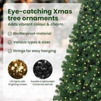 VidaXL Kunstkerstboom groen 240 cm pvc en staal en kunststof - thumbnail