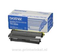 Brother toner, 2.500 pagina's, OEM TN-2000, zwart - thumbnail