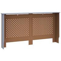 Radiatorombouw 152x19x81,5 cm MDF antraciet - thumbnail