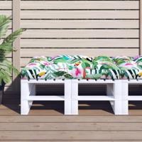 VidaXL Palletkussen 120x80x12 cm stof meerkleurig - thumbnail