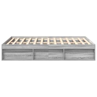 Bedframe grijs sonoma eikenkleurig 140x200 cm