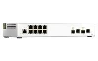 QNAP QSW-M2108-2C - 2 x 10GbE SFP+/RJ45 Combo Ports & 8 x 2.5GbE (RJ45) Ports - Entry-level 10GbE and 2.5GbE Layer 2 Web Managed Switch - thumbnail