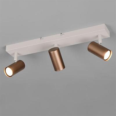 Trio OpbouwspotTaryn 3-lichts mokka bruin - R86853065