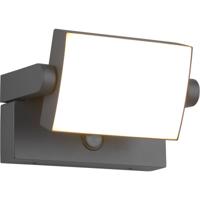 LED Wandlamp Buitenverlichting Antraciet 10W 3000K IP54 Bewegingssensor - thumbnail