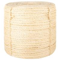 VidaXL Touw 6 mm 50 m 100% sisal - thumbnail