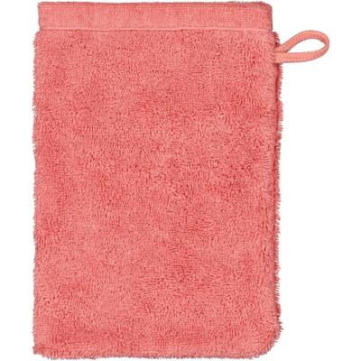 Cawö Cawo Lifestyle Uni Washandje 16x22 koralle