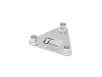 ALUTRUSS DECOLOCK DQ3S-WP Wall Mounting Plate bk - thumbnail
