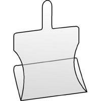 PVC standaardje 5 cm zonder connector - thumbnail