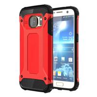 Voor Samsung Galaxy S7 / G930 hard Armor TPU + PC combinatie hoesje (rood) - thumbnail