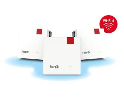 FRITZ! WiFi 6 Multiroom Kit FRITZ!Mesh Set 1600 3-pack 20003111 FRITZ! WiFi 6 Multiroom Kit FRITZ!Mesh Set 1600 3-pack 20003111