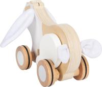 Small Foot - houten trekkonijn met knisperende oren - thumbnail