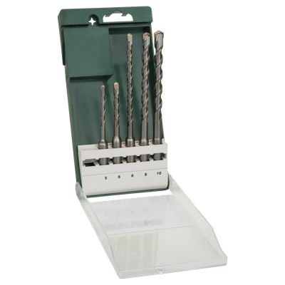 Bosch Accessories 2609255541 Hamerboorset 5-delig 5 mm, 6 mm, 6 mm, 8 mm, 10 mm SDS-Plus 1 set(s) Bosch Accessories 2609255541 Hamerboorset 5-delig 5 mm, 6 mm, 6 mm, 8 mm, 10 mm SDS-Plus 1 set(s)