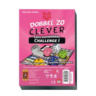 999Games scoreblokken dobbel zo clever challenge