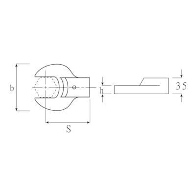 Stahlwille 58218030 Opsteeksteeksleutel