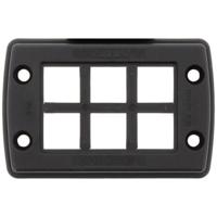 CONTA-CLIP KDS-Set 6/10 BK Kabeldoorvoering Montagegat: M5 Polyamide 6.6 Zwart 1 stuk(s) - thumbnail