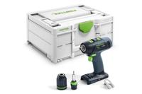 Festool T 18+3-Basic Accu Schroefboormachine 18V Basic Body in Systainer - 576448 - thumbnail