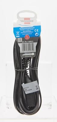 Brennenstuhl 1161800 Stroom Verlengkabel Zwart 5.00 m H03VVH2-F 2X 0,75 mm²