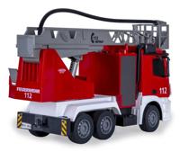 Jamara Brandweerwagen draaibare ladder Mercedes-Benz Antos 1:26 2,4GHz met sproeifuncti - thumbnail