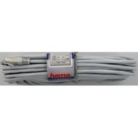 Hama Netwerkkabel RJ45, Cat 5E, STP, afgeschermd, grijs, 15,00 m - thumbnail