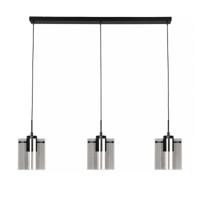 Freelight Hanglamp Interno 3 lichts L 100 cm zwart - thumbnail