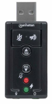 Manhattan Hi-Speed USB 3D 7.1 7.1 kanalen