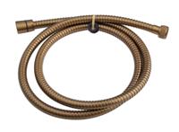 Luxe Metalen Doucheslang Wiesbaden 150 CM Conisch Geborsteld Brons Koper - thumbnail