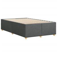 Bedframe zonder matras 120x190 cm stof donkergrijs - thumbnail