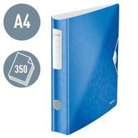 Leitz Ordner 1107 Active WOW DIN A4 Rugbreedte: 65 mm Blauw (metallic) 2 beugels 1107-00-36 - thumbnail