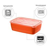 Rotho ECO Magnetrondoos 3.7L Papaya Rood - thumbnail