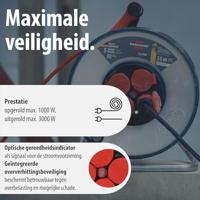 Brennenstuhl Professional SteelCore Kabelhaspel SC 3210 IP44 | 33m | H07BQ-F 3G2,5 - 9192330210 - thumbnail