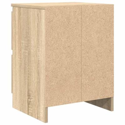 Tv-meubel 40x35x54 cm spaanplaat sonoma eikenkleurig