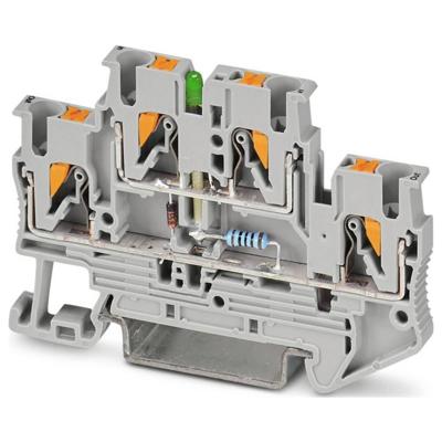 Phoenix Contact 3215042 Klem 2-etages Grijs 50 stuk(s)