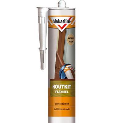 Houtkit flexibel naturel 300 ml Alabastine - Alabastine Houtkit flexibel naturel 300 ml Alabastine - Alabastine