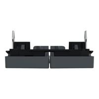 Merten 433514 Wisselschakelaar Afdekking System M Antraciet 1 stuk(s) - thumbnail