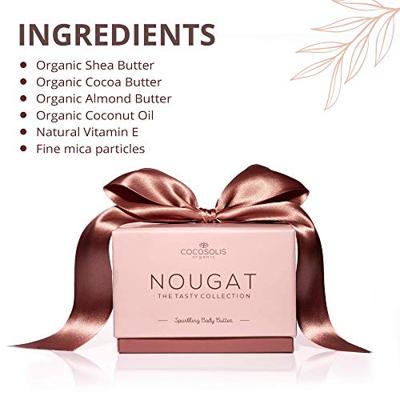 Cocosolis Cosmetics - Cocosolis Nougat Sparkling Body & Face Butter 250 ml Cocosolis Cosmetics - Cocosolis Nougat Sparkling Body & Face Butter 250 ml