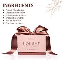 Cocosolis Cosmetics - Cocosolis Nougat Sparkling Body & Face Butter 250 ml - thumbnail