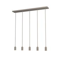 Segula Zand bruine hanglampMadox 5-lichts recht - SG-70668 - thumbnail
