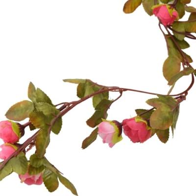 Kunstbloemslingers 6 st 215 cm roze Kunstbloemslingers 6 st 215 cm roze