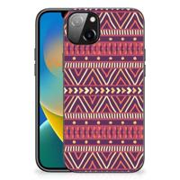 iPhone 14 Plus Back Case Aztec Paars - thumbnail