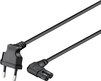 goobay Cable EuroPlug Angled Both Ends kabel goobay Cable EuroPlug Angled Both Ends kabel