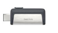 Sandisk Ultra Dual Drive USB-stick 3.1 - USB en USB-C - uitschuifbaar - 128GB - thumbnail