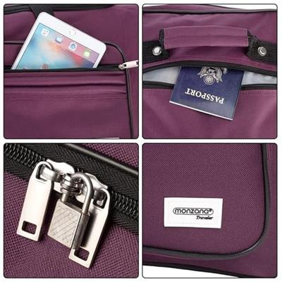 Trolley, reistas, rood, afsluitbaar, met slot, 85 liter, roltas