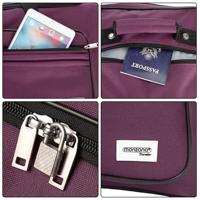 Trolley, reistas, rood, afsluitbaar, met slot, 85 liter, roltas - thumbnail