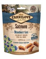Carnilove crunchy snack zalm / blauwe bes - thumbnail