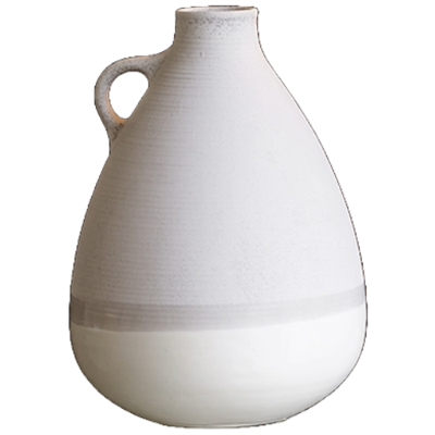 Vaas keramiek - vaas Ceramic Drop - vaas beige Vaas keramiek - vaas Ceramic Drop - vaas beige