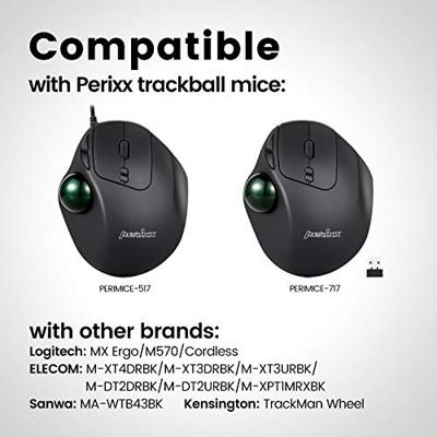 Perixx PERIPRO-303GLG Switch-Trackball