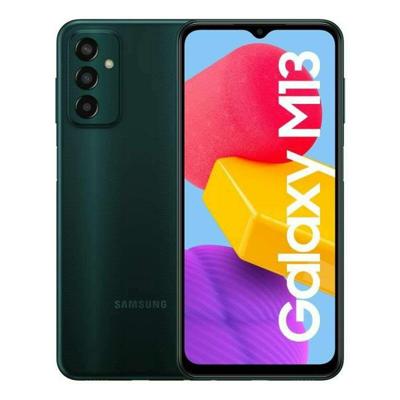 Samsung Galaxy M13, Android, smartphone met 4 GB RAM, 64 GB geheugen, 4G, groen