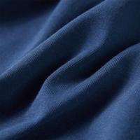 Kindershirt 140 donkerblauw - thumbnail