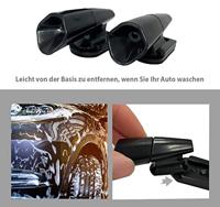 HP Autozubehör Wildwarner Set Clip ABS kunststof Kentekenframe (l x b x h) 5.9 x 2.5 x 3 cm - thumbnail