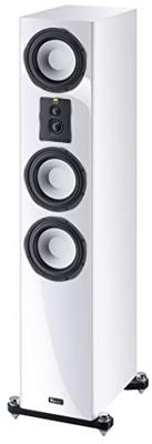 Magnat Signature 707, wit, 1 stuk. - Dynamische 4-weg staande luidspreker met luxe hoogglans-voorkant voor fantastisch stereo- en thuisbioscoopgeluid
